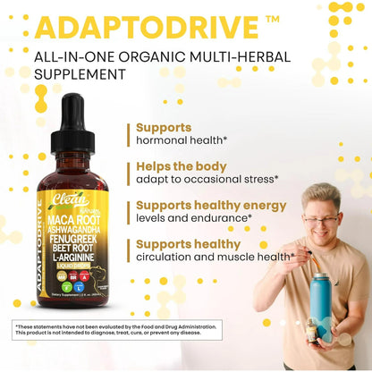 Maca Root Liquid Drops with Ashwagandha